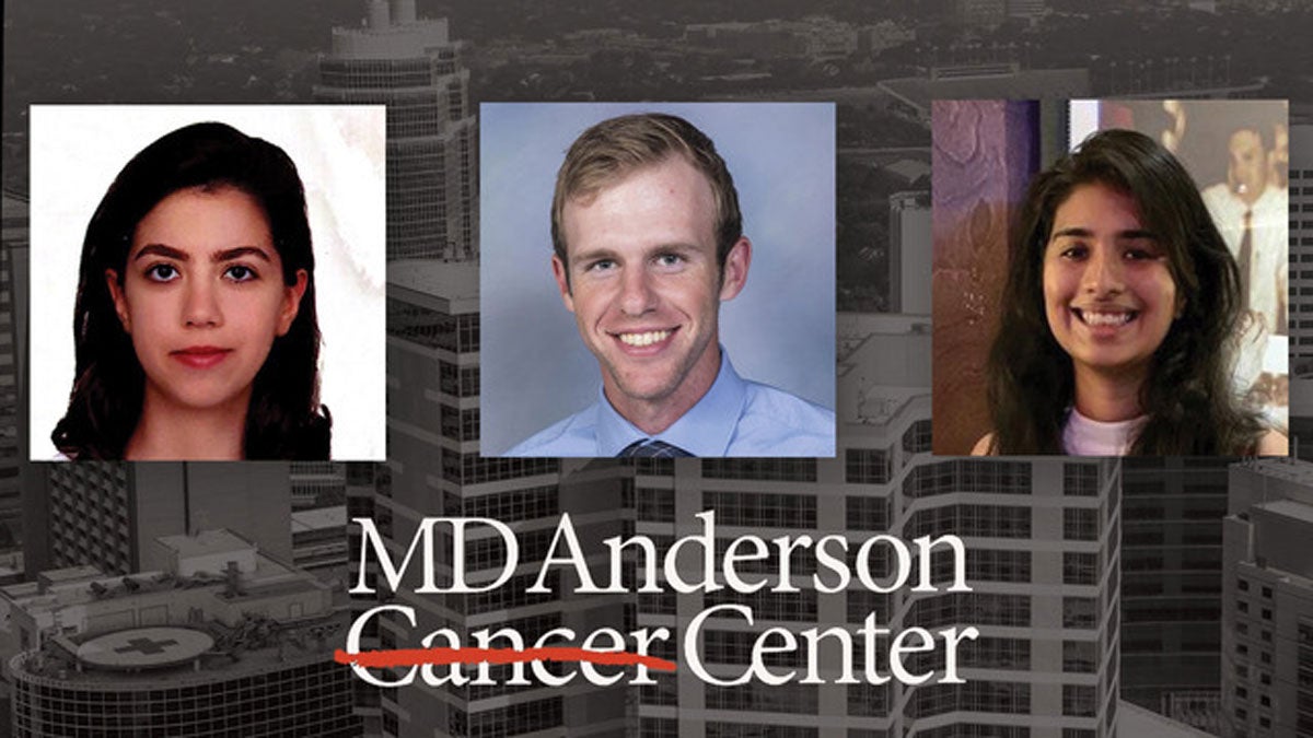 Mason Weld, Elifnaz Dogan and Madhura Sridhar